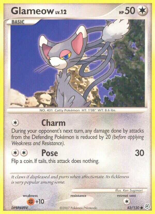 Glameow 083 — Countdown Calendar (English Pokémon TCG card)