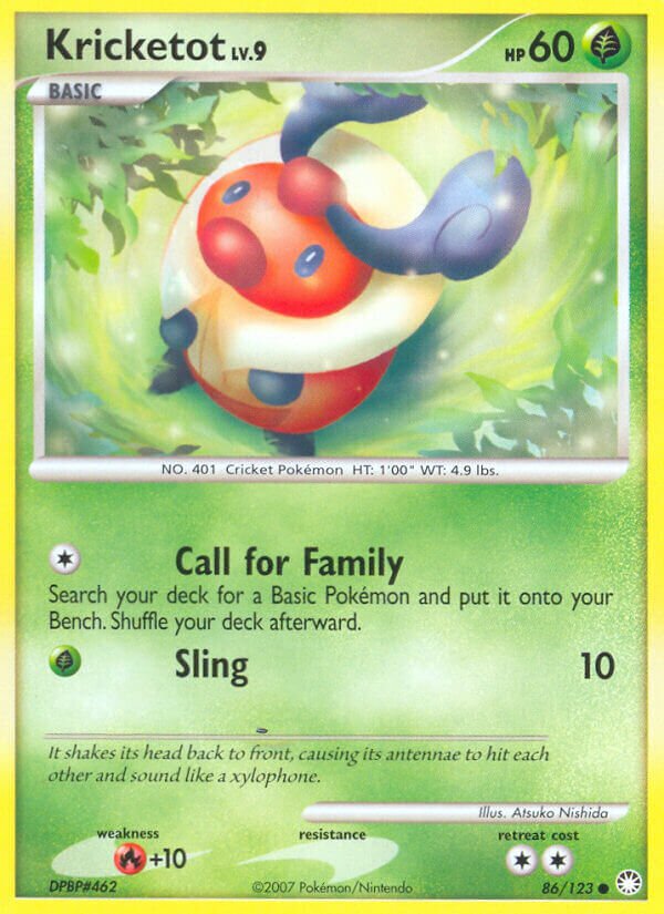 Kricketot 086 — Countdown Calendar (English Pokémon TCG card)