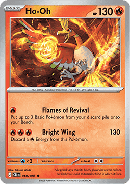 Ho-Oh 010/5 — Chaos Rising (English Pokémon TCG card)