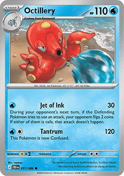 Octillery 017/5 — Chaos Rising (English Pokémon TCG card)