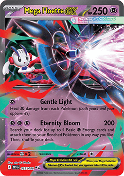 Mega Floette ex 035/5 — Chaos Rising (English Pokémon TCG card)