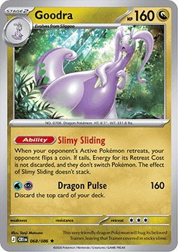 Goodra 068/5 — Chaos Rising (English Pokémon TCG card)