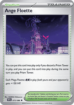 Ange Floette 075/5 — Chaos Rising (English Pokémon TCG card)