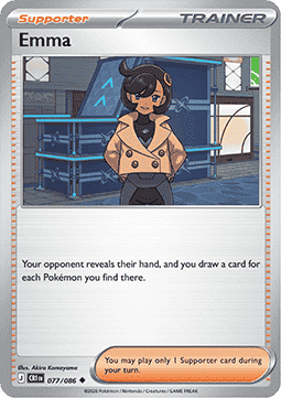 Emma 077/5 — Chaos Rising (English Pokémon TCG card)