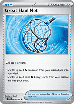 Great Haul Net 078/5 — Chaos Rising (English Pokémon TCG card)