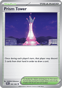 Prism Tower 080/5 — Chaos Rising (English Pokémon TCG card)