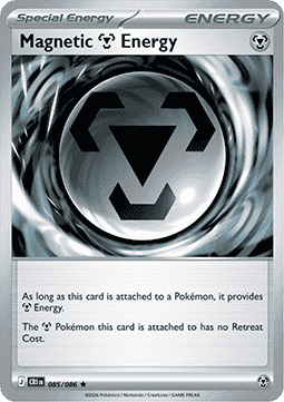 Magnetic Metal Energy 085/5 — Chaos Rising (English Pokémon TCG card)