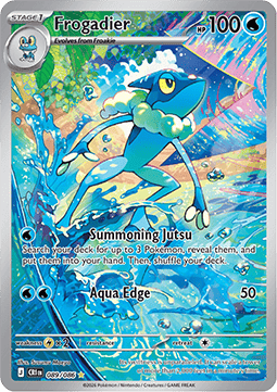Frogadier 089/5 — Chaos Rising (English Pokémon TCG card)