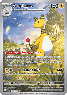Ampharos 090/5 — Chaos Rising (English Pokémon TCG card)