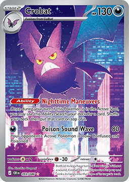 Crobat 093/5 — Chaos Rising (English Pokémon TCG card)