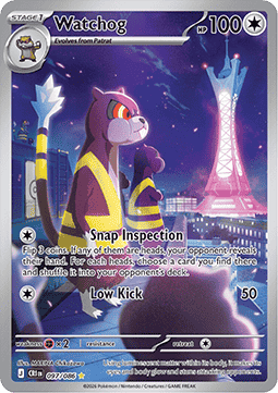 Watchog 097/5 — Chaos Rising (English Pokémon TCG card)