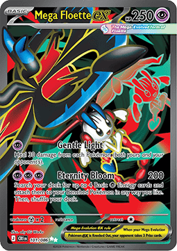 Mega Floette ex 101/5 — Chaos Rising (English Pokémon TCG card)