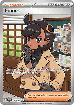 Emma 107/5 — Chaos Rising (English Pokémon TCG card)