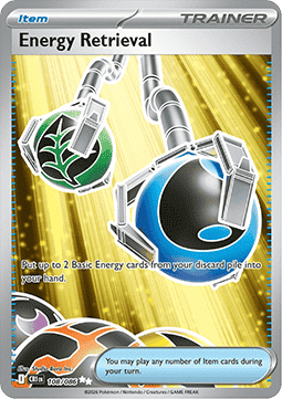Energy Retrieval 108/5 — Chaos Rising (English Pokémon TCG card)