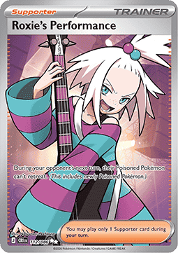Roxie's Performance 112/5 — Chaos Rising (English Pokémon TCG card)