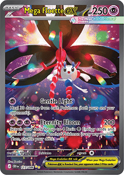 Mega Floette ex 117/5 — Chaos Rising (English Pokémon TCG card)