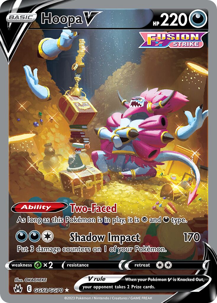 Hoopa V 053 — Crown Zenith (Galarian Gallery) (English Pokémon TCG card)