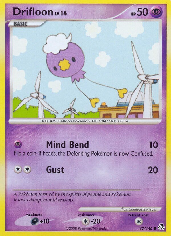 Drifloon 092/146 — Legends Awakened (English Pokémon TCG card)