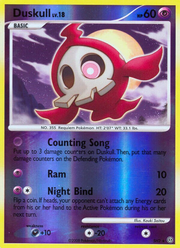Duskull SH2 — Stormfront (English Pokémon TCG card)