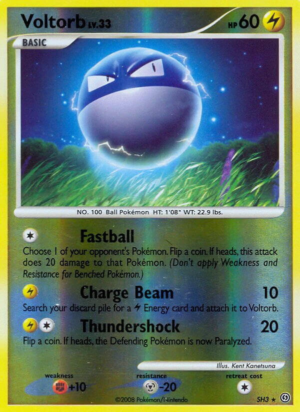 Voltorb SH3 — Stormfront (English Pokémon TCG card)