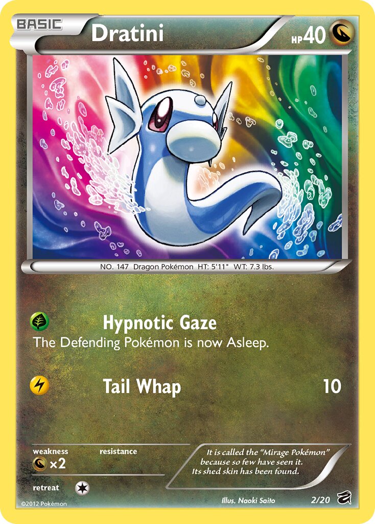 Dratini 002 — Dragon Vault (English Pokémon TCG card)
