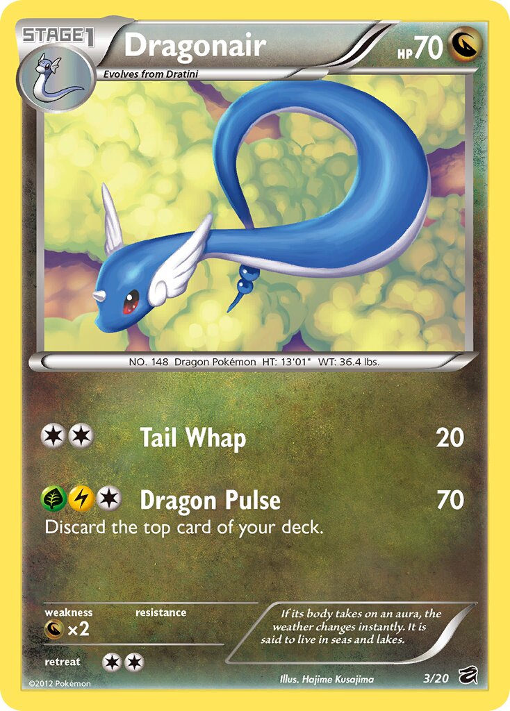 Dragonair 003 — Dragon Vault (English Pokémon TCG card)