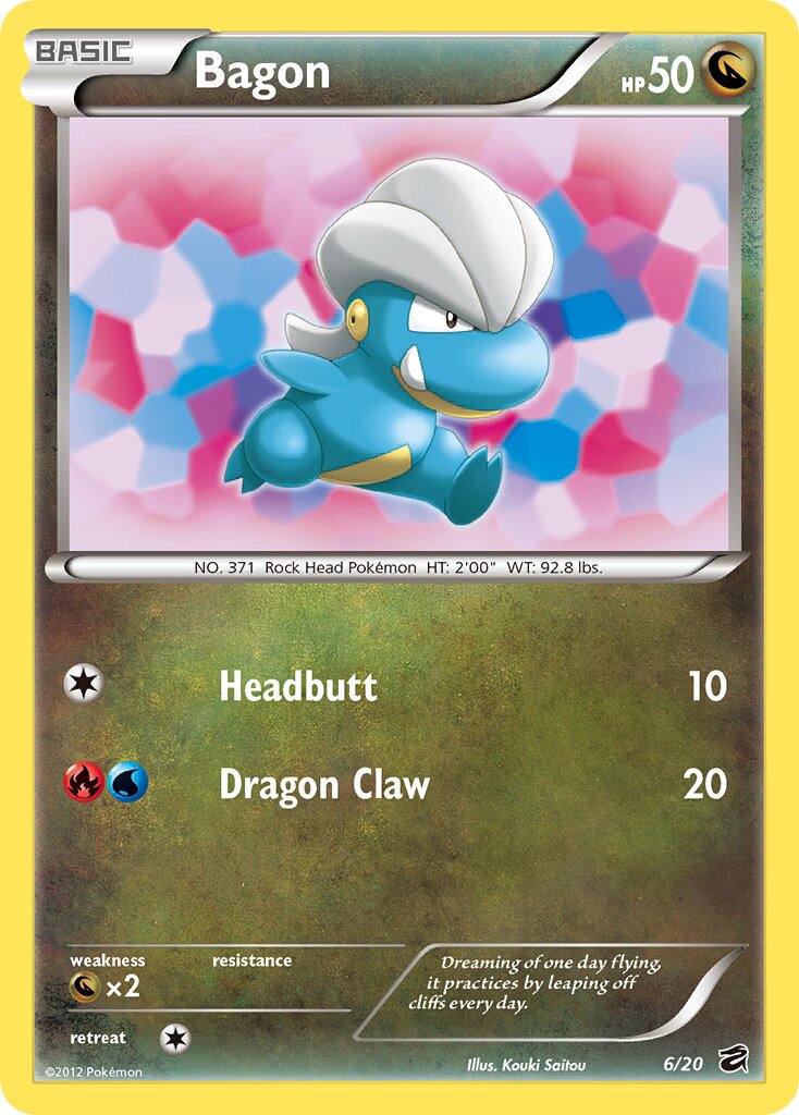 Bagon 006 — Dragon Vault (English Pokémon TCG card)