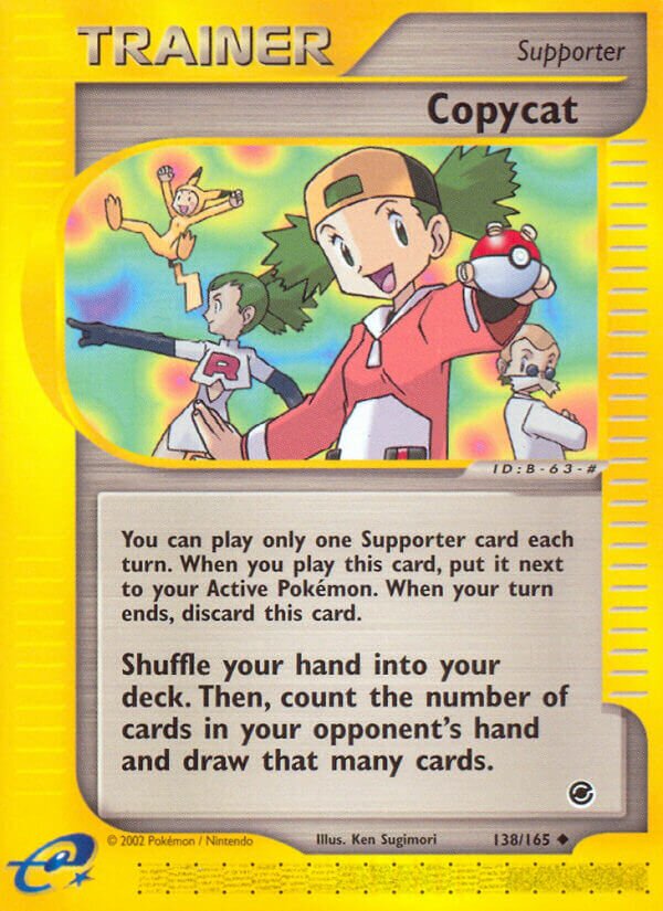 Copycat 138/165 — Expedition Base Set (English Pokémon TCG card)