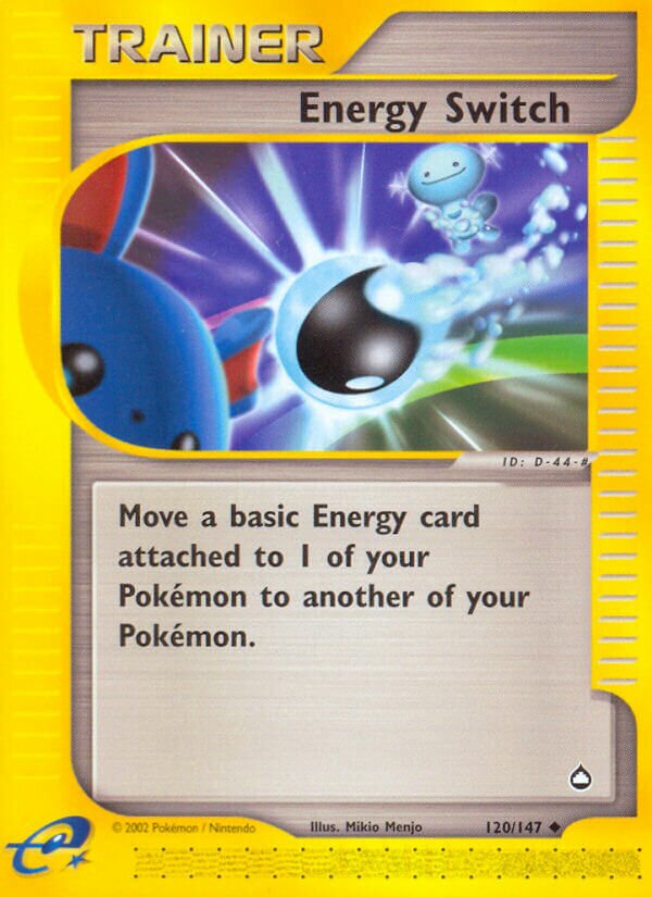 Energy Switch 120/186 — Aquapolis (English Pokémon TCG card)