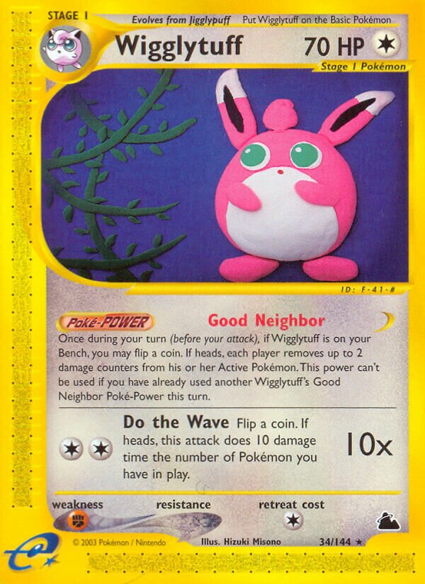 Wigglytuff 034/182 — Skyridge (English Pokémon TCG card)