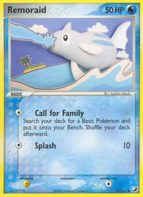 Remoraid 071/117 — EX Unseen Forces (English Pokémon TCG card)