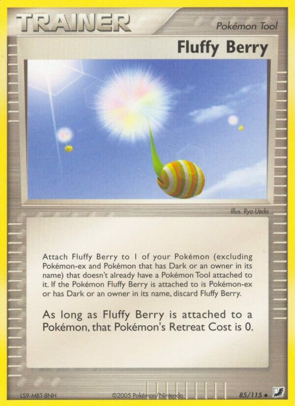 Fluffy Berry 085/117 — EX Unseen Forces (English Pokémon TCG card)