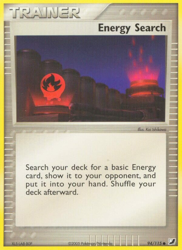 Energy Search 094/117 — EX Unseen Forces (English Pokémon TCG card)