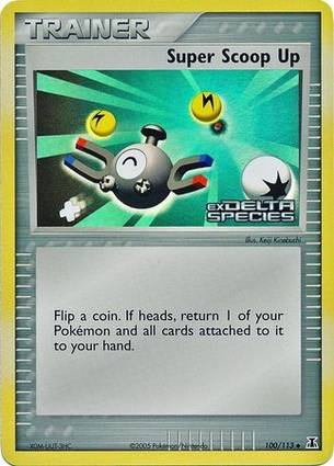 Super Scoop Up 100 — EX Delta Species Additionals (English Pokémon TCG card)
