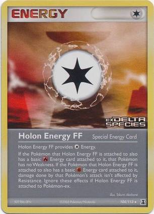 Holon Energy FF 104 — EX Delta Species Additionals (English Pokémon TCG card)