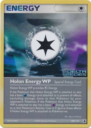 Holon Energy WP 106 — EX Delta Species Additionals (English Pokémon TCG card)