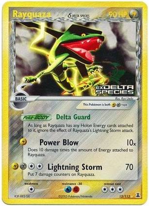 Rayquaza 13 — EX Delta Species Additionals (English Pokémon TCG card)