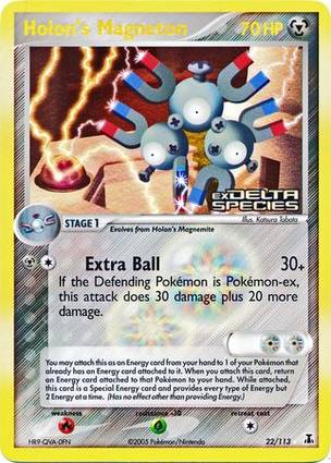 Holon's Magneton 22 — EX Delta Species Additionals (English Pokémon TCG card)