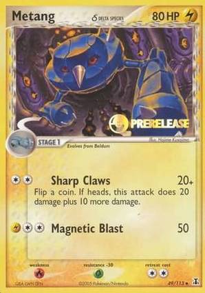 Metang 49 — EX Delta Species Additionals (English Pokémon TCG card)