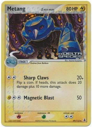 Metang 49 — EX Delta Species Additionals (English Pokémon TCG card)