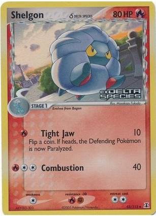 Shelgon 53 — EX Delta Species Additionals (English Pokémon TCG card)