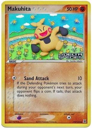 Makuhita 75 — EX Delta Species Additionals (English Pokémon TCG card)
