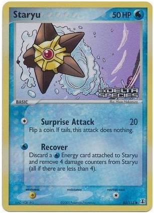 Staryu 85 — EX Delta Species Additionals (English Pokémon TCG card)