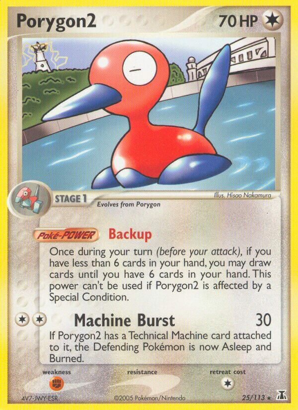 Porygon2 025/114 — EX Delta Species (English Pokémon TCG card)