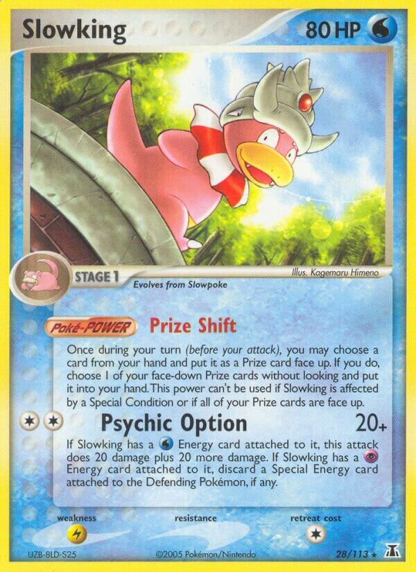 Slowking 028/114 — EX Delta Species (English Pokémon TCG card)