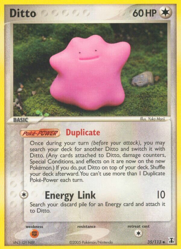 Ditto 035/114 — EX Delta Species (English Pokémon TCG card)