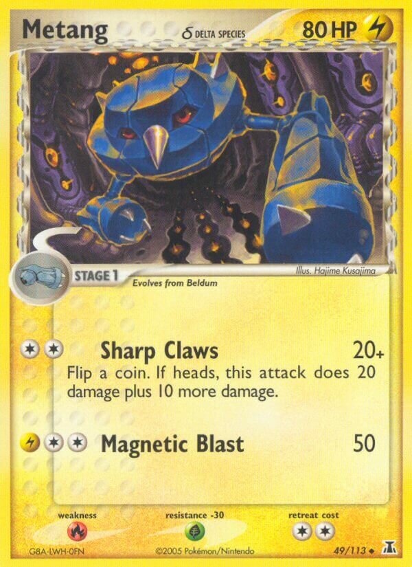 Metang 049/114 — EX Delta Species (English Pokémon TCG card)