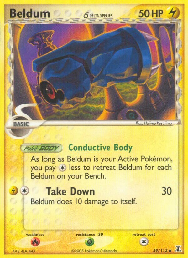 Beldum 059/114 — EX Delta Species (English Pokémon TCG card)