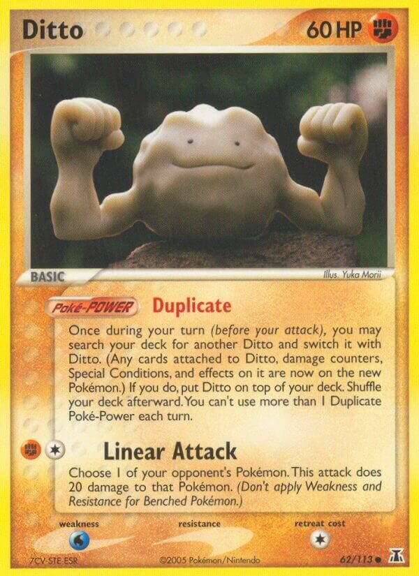 Ditto 062/114 — EX Delta Species (English Pokémon TCG card)
