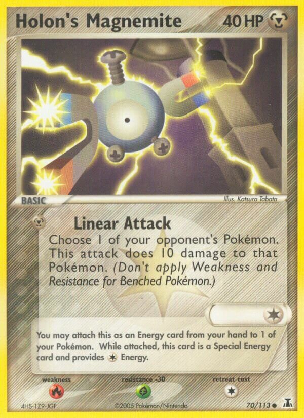 Holon's Magnemite 070/114 — EX Delta Species (English Pokémon TCG card)